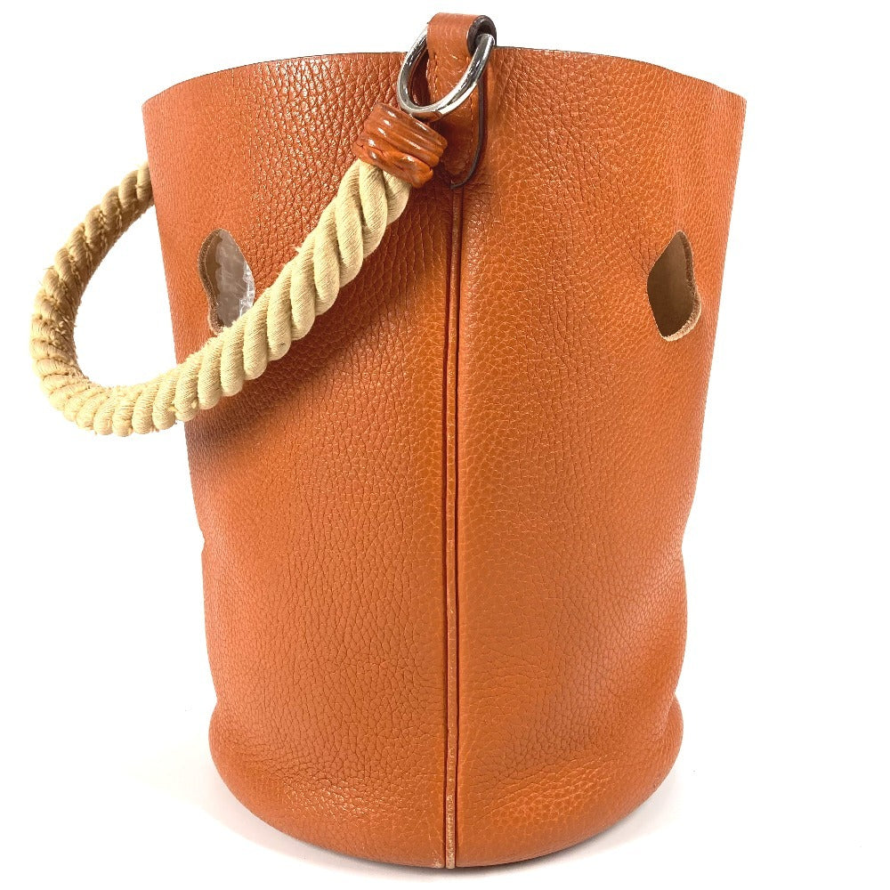 HERMES Shoulder Bag Taurillon Clemence Orange Shoulder bag Manjowar MM Manjowar MM