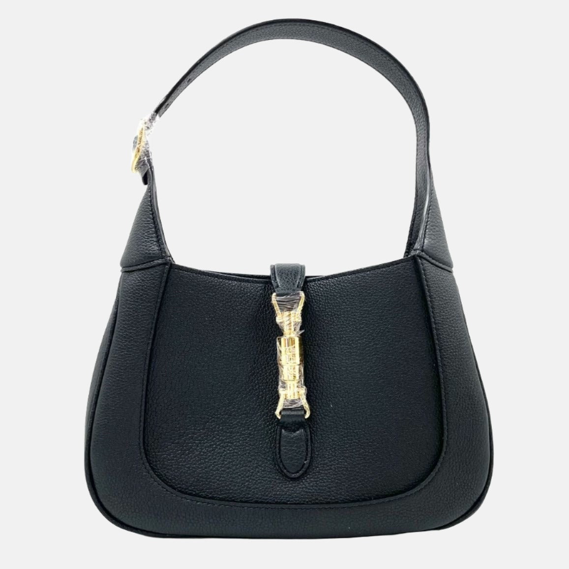 Gucci Jackie 1961 Black Pebbled Leather Bag Small