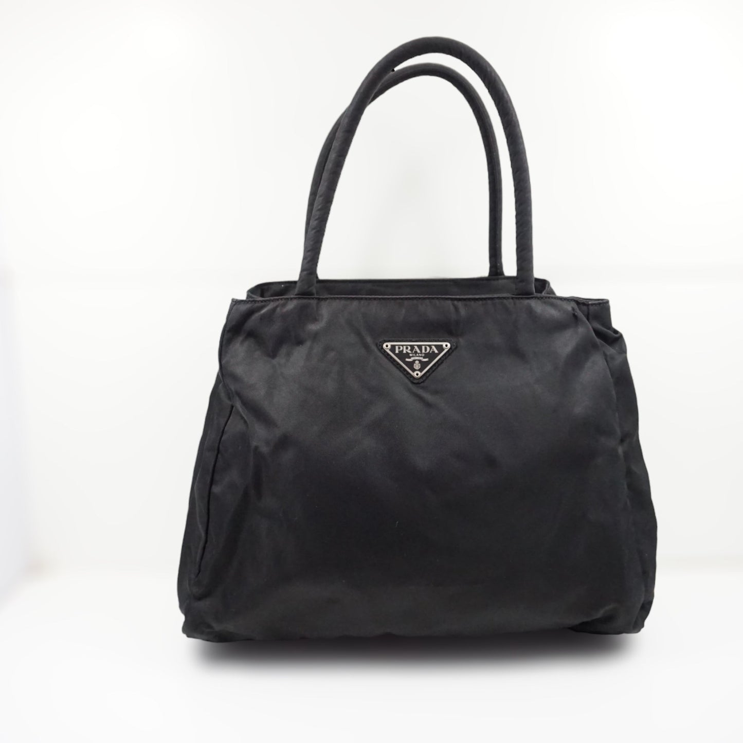 Prada Sort Tessuto City Luxury Handbag