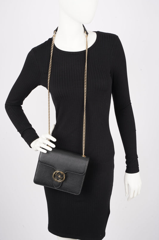 Gucci Lou Monogram Leather Crossbody