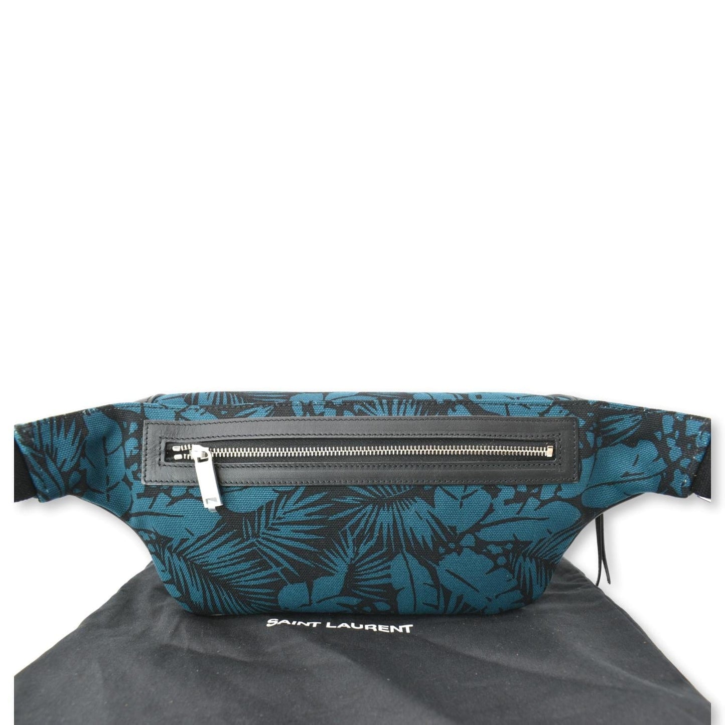 SAINT LAURENT Printed Leather Belt Bag Multicolor