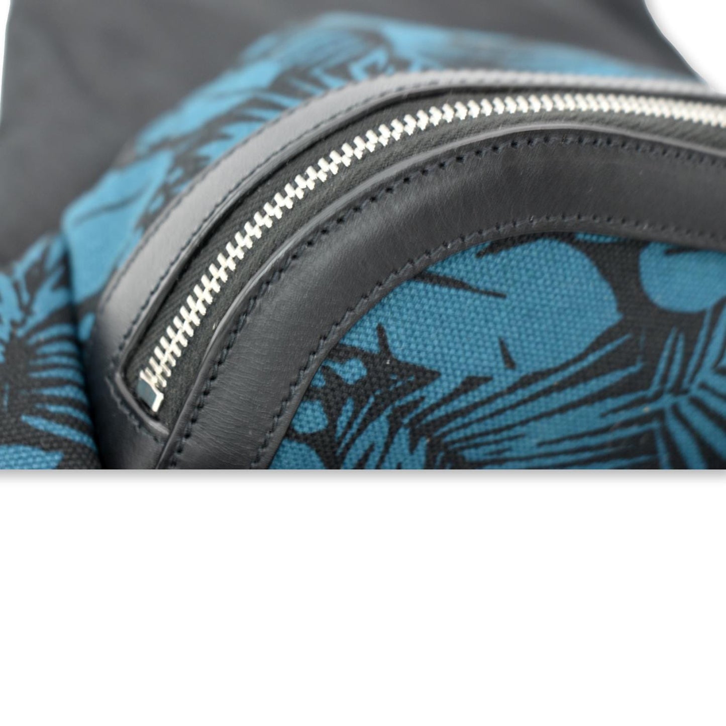 SAINT LAURENT Printed Leather Belt Bag Multicolor
