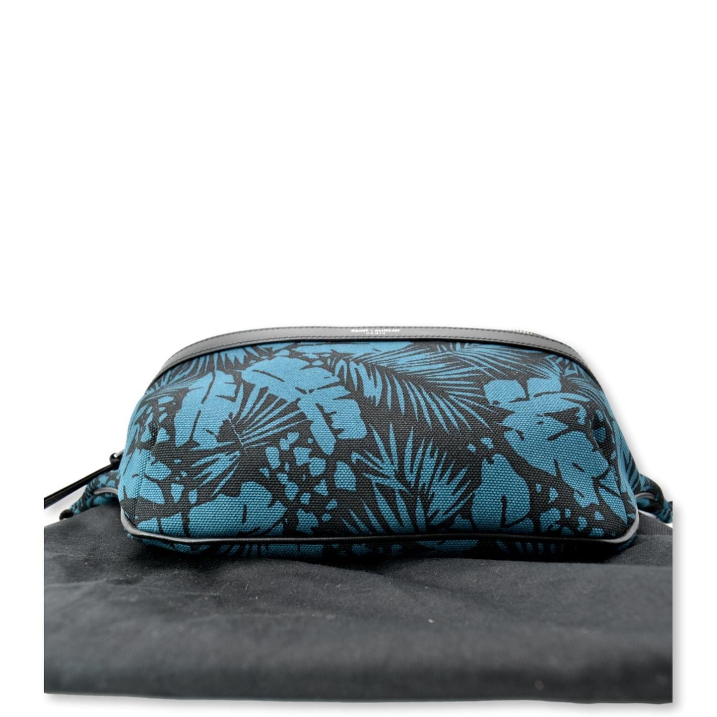 SAINT LAURENT Printed Leather Belt Bag Multicolor