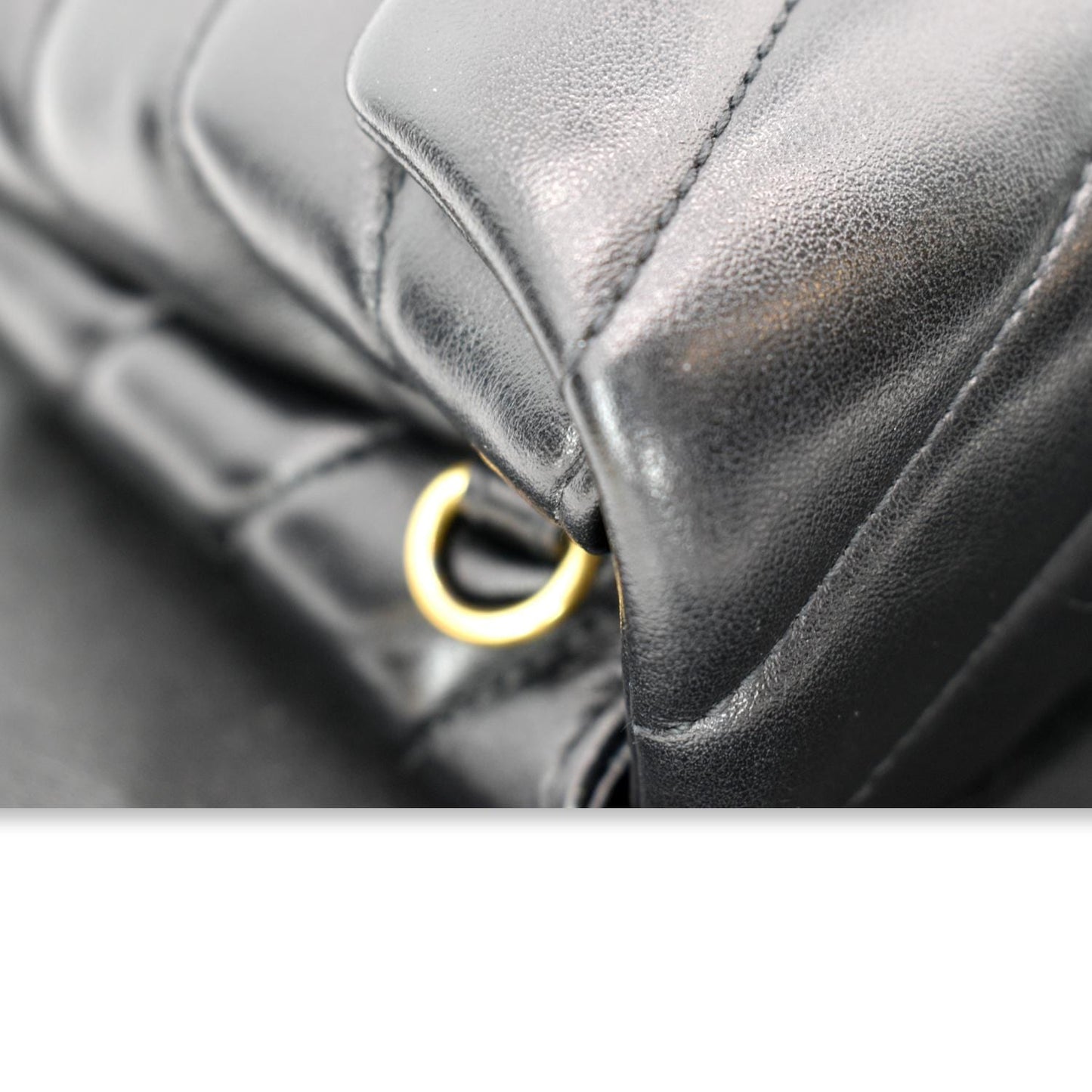SAINT LAURENT Small Loulou Matelasse Leather Shoulder Bag Black