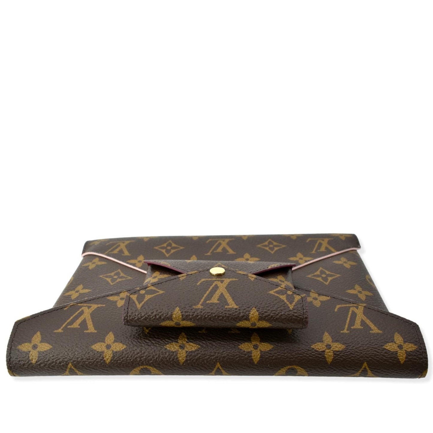 LOUIS VUITTON Kirigami Pochette Large Small Monogram Canvas Clutch Brown Hot Deals