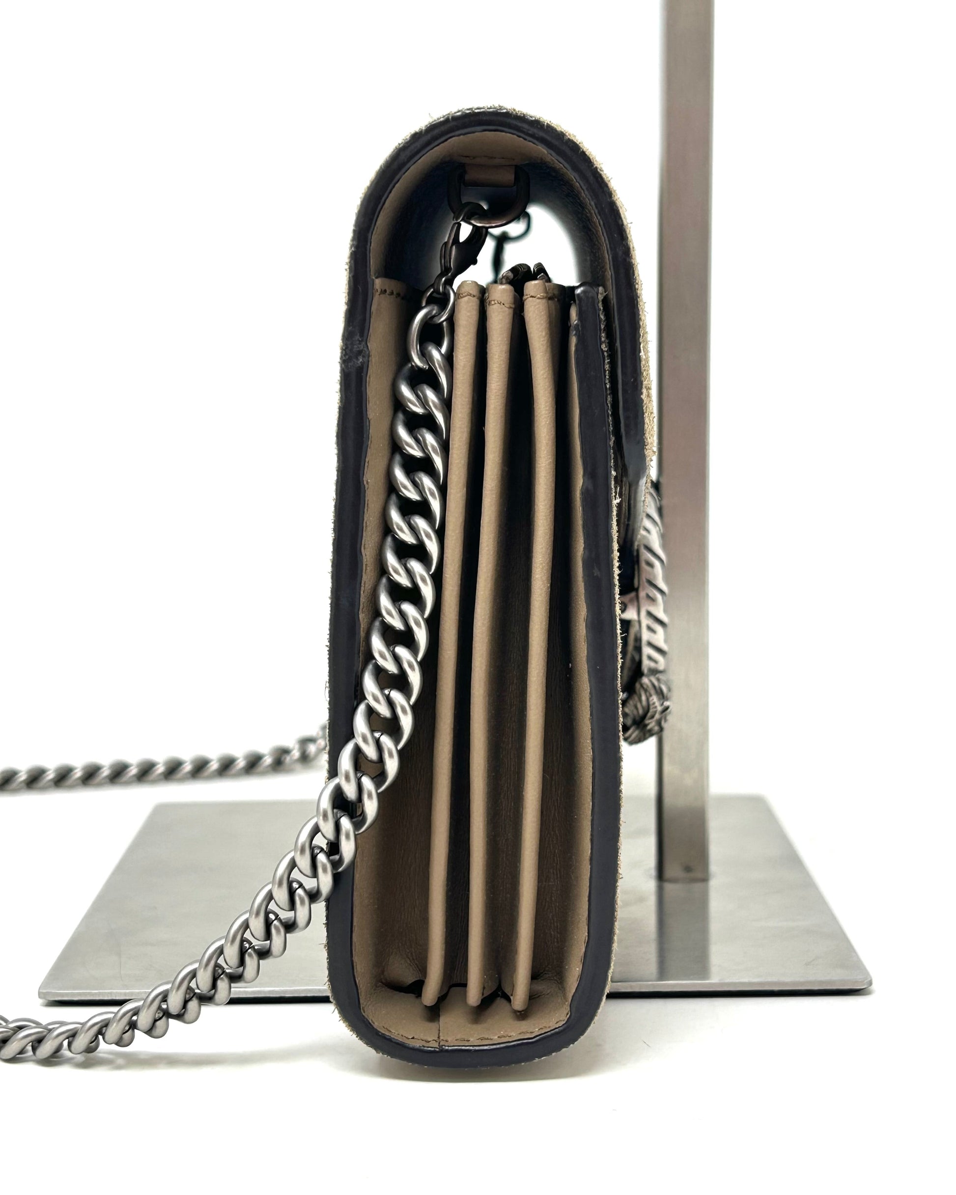 Gucci Chain Leather Crossbody