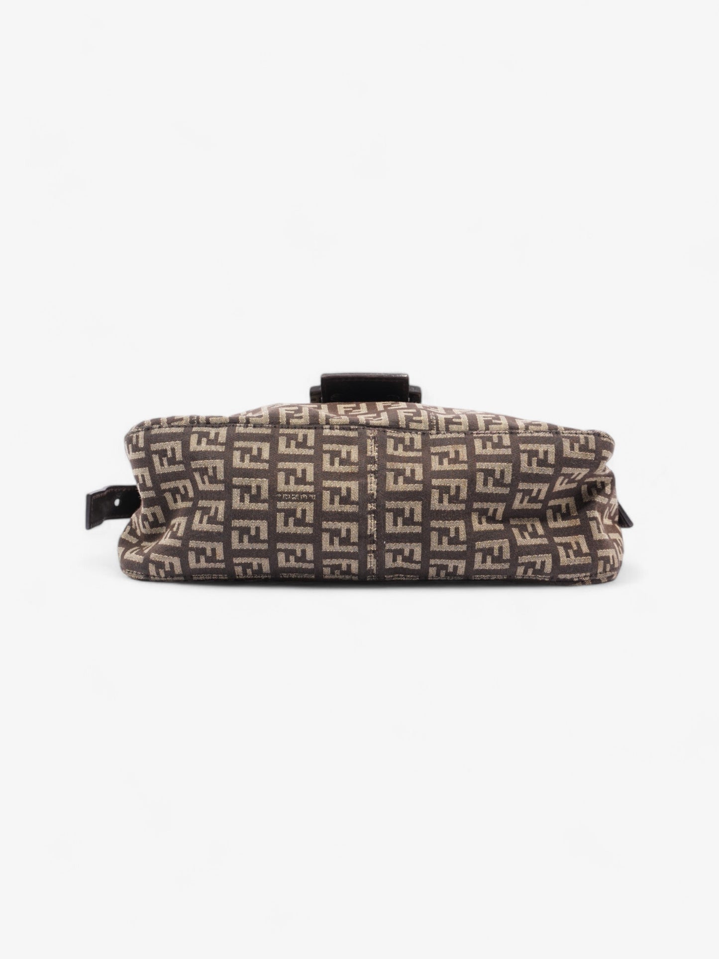 Fendi Baguette Brown / Beige Canvas