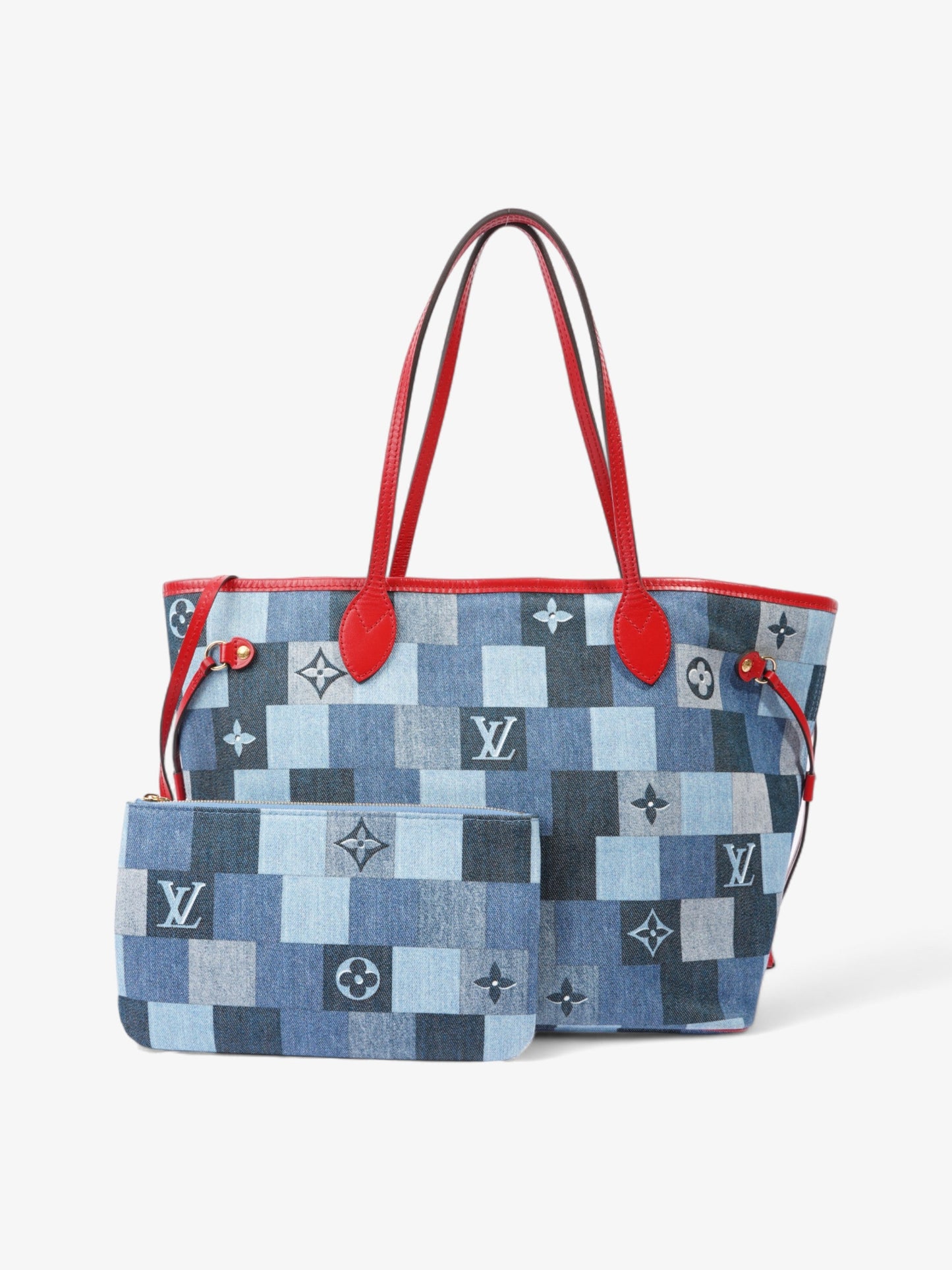 Louis Vuitton Neverfull MM Denim Monogram Denim