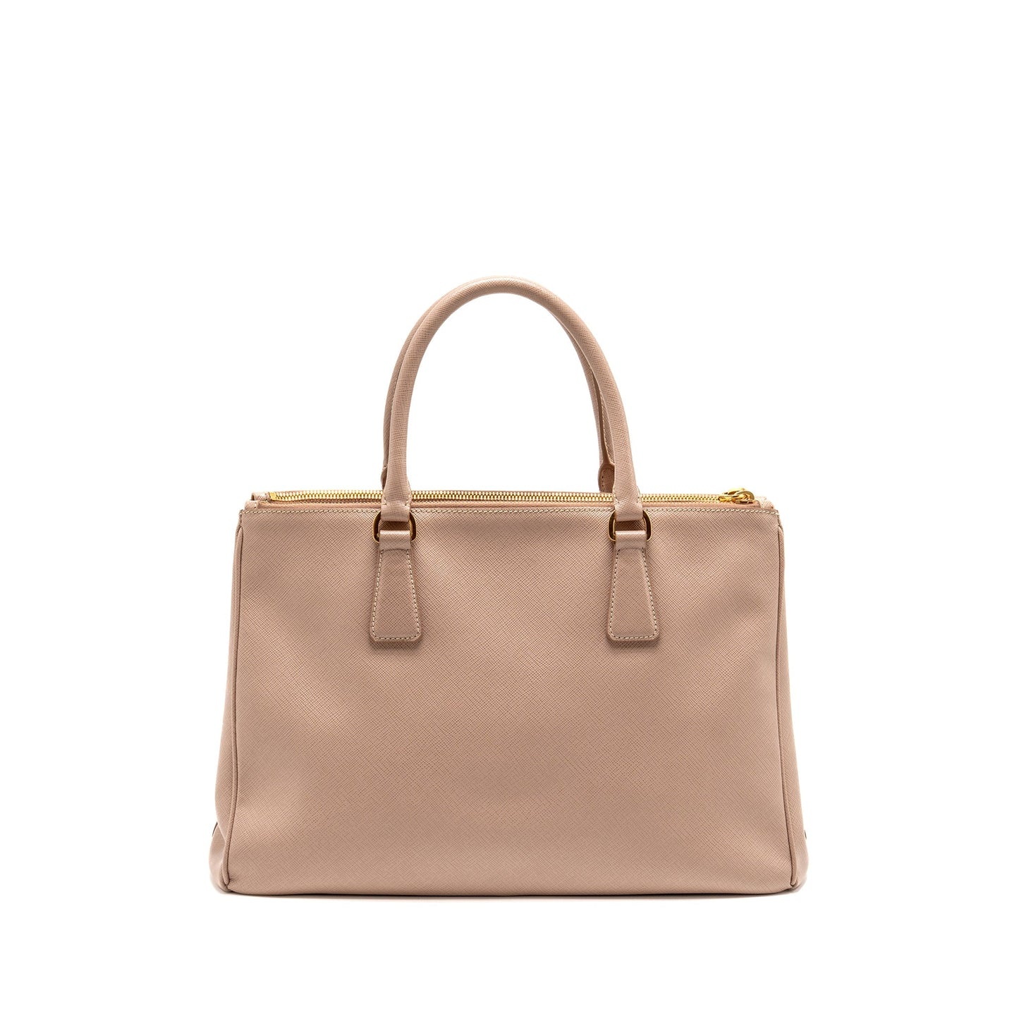 Prada Large Saffiano Tote Purse Galleria Saffiano Leather Cammeo