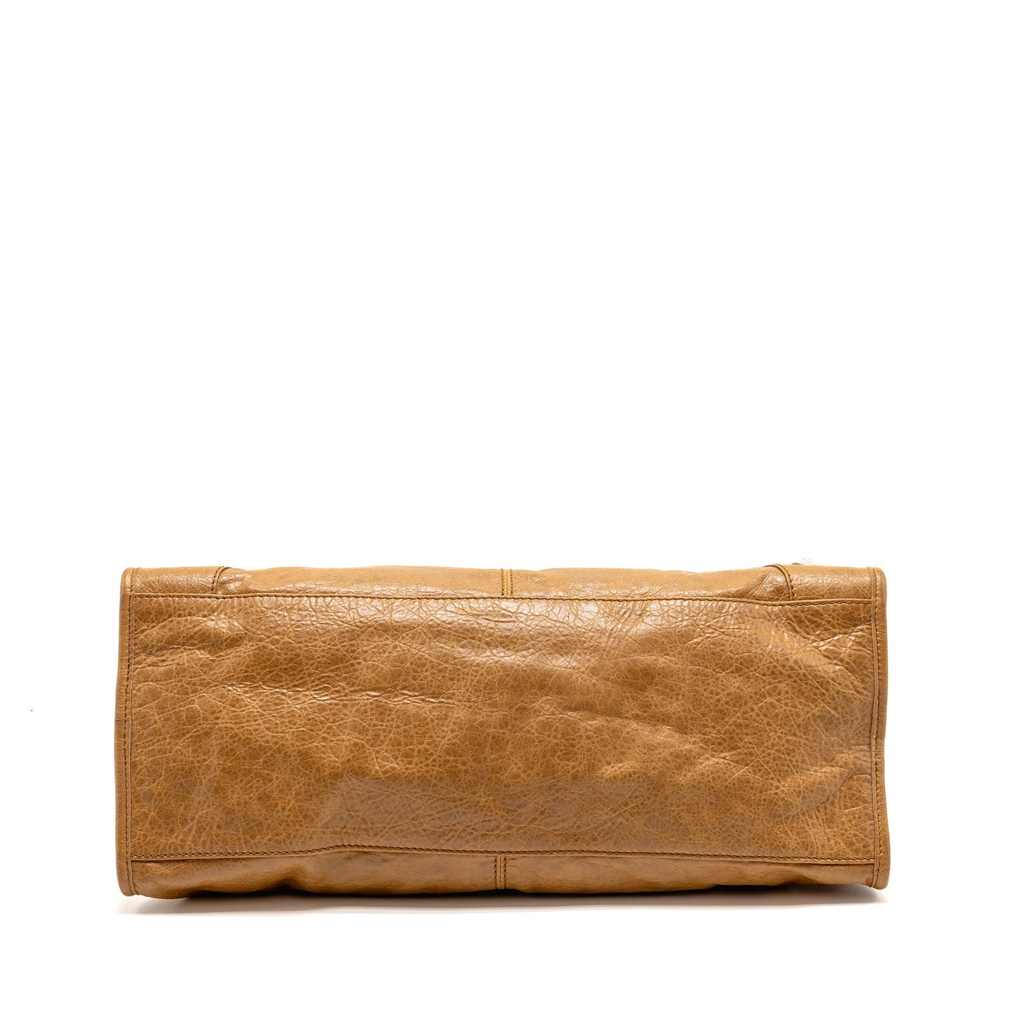 Balenciaga Classic City Purse Aged Calfskin Dark Beige