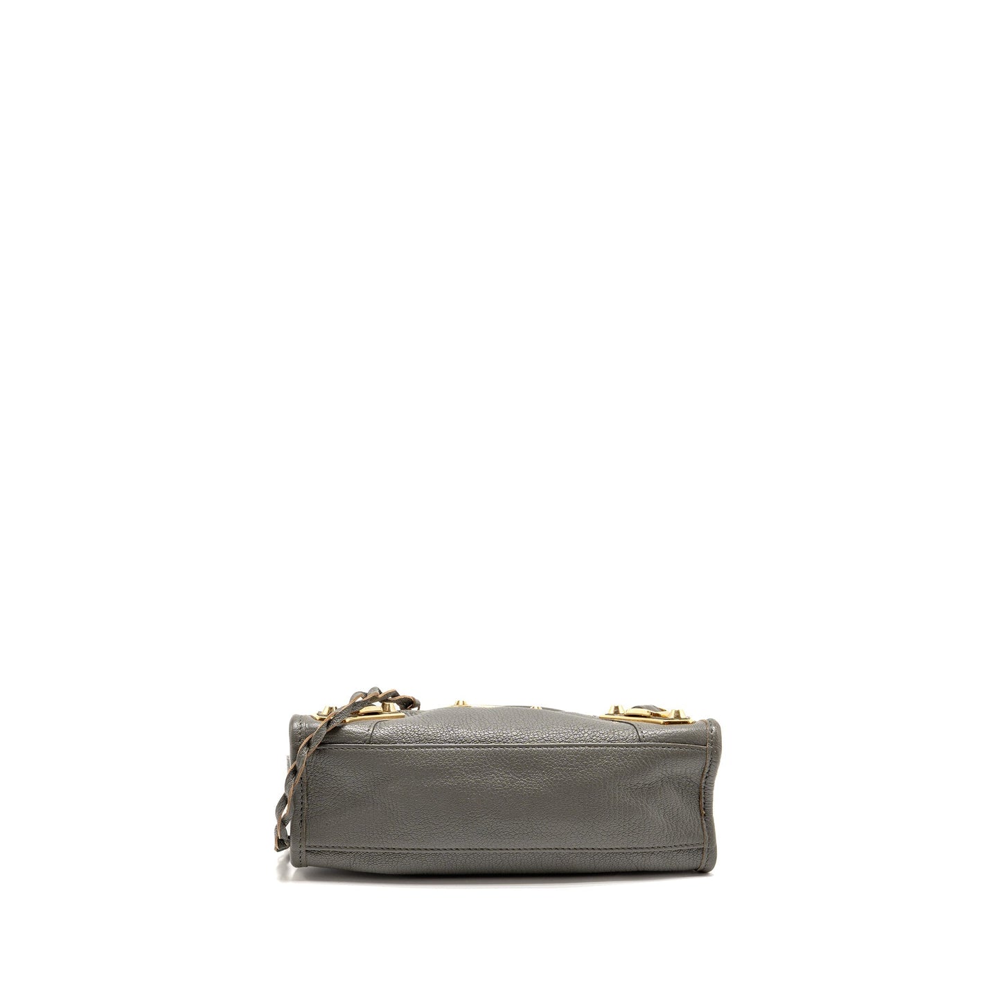 Balenciaga Mini City Purse Calfskin Grey