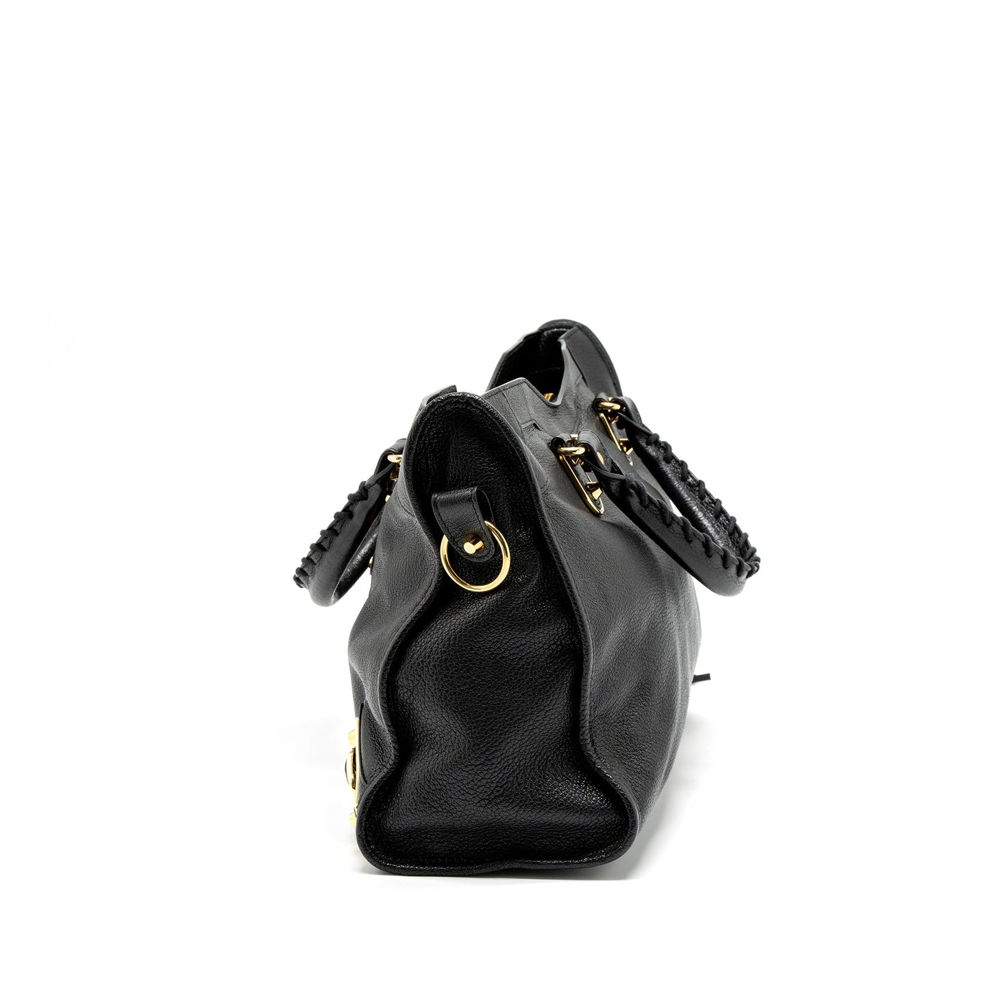 Balenciaga Classic City Purse Leather Black
