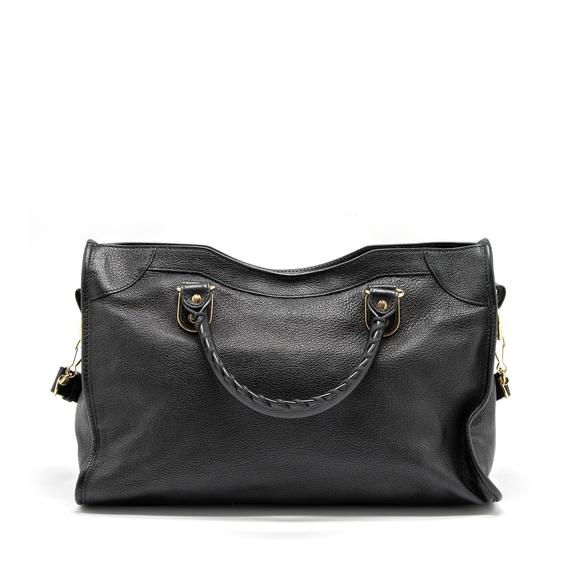 Balenciaga Classic City Bag Leather Black GHW