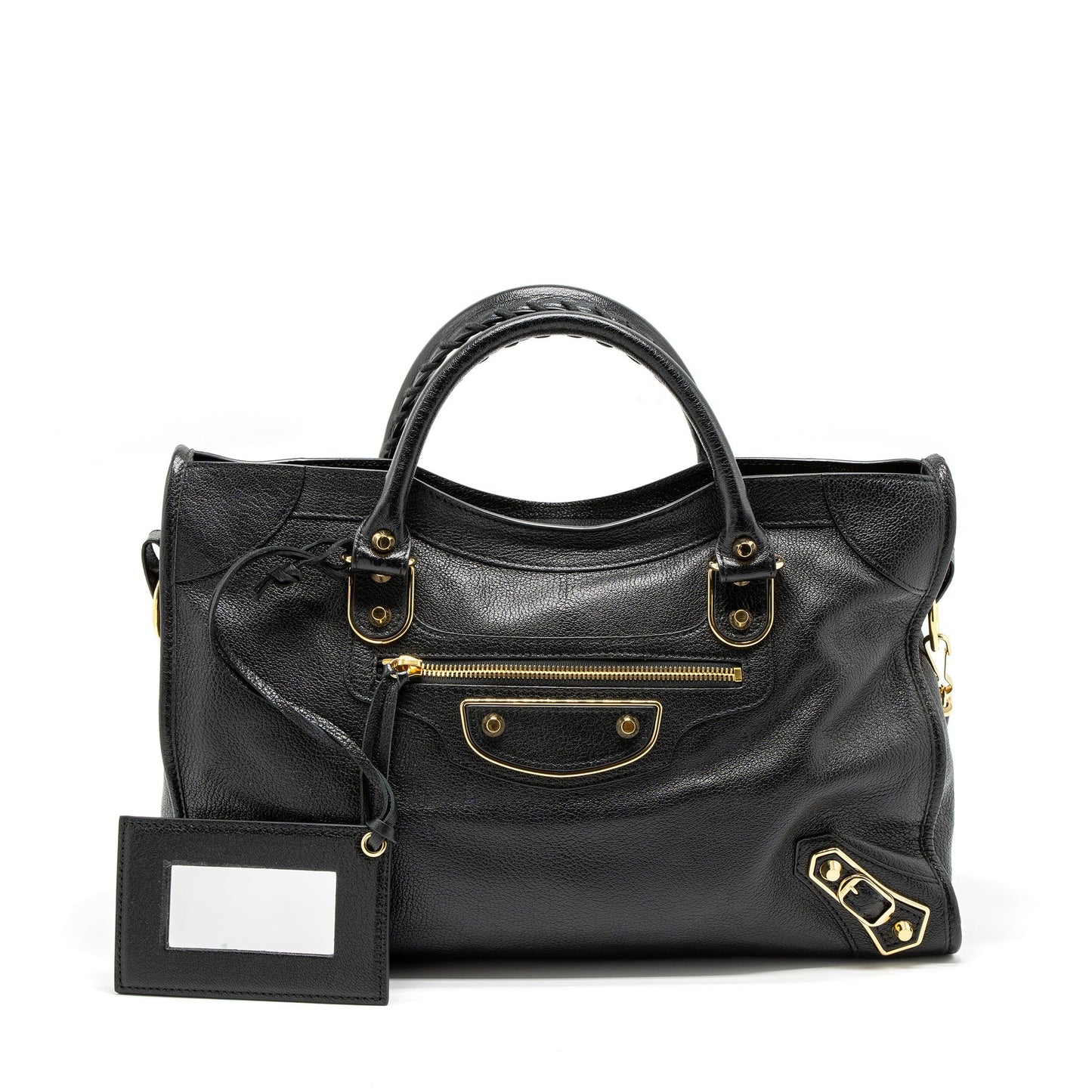 Balenciaga Classic City Purse Leather Black