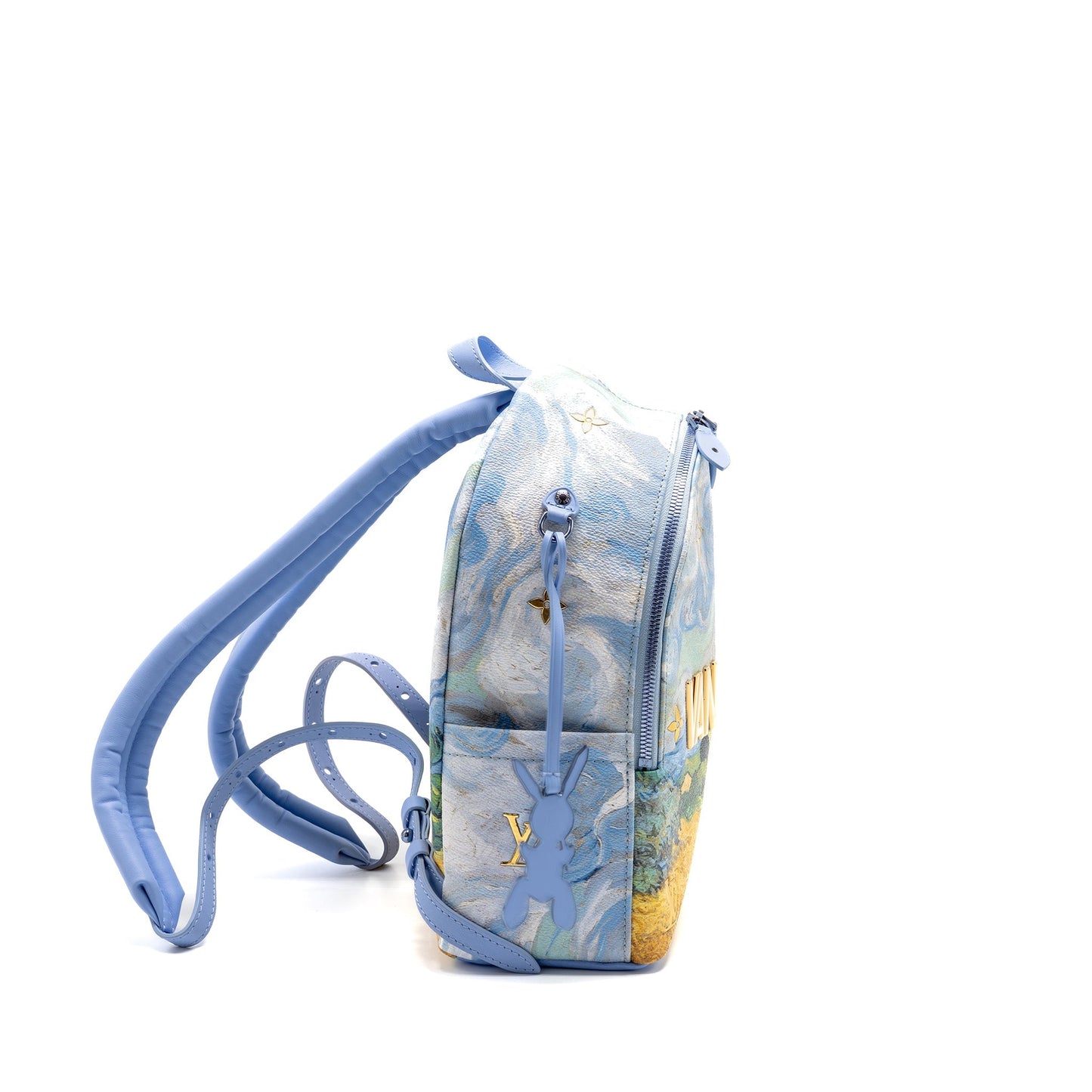 Louis Vuitton Jeff Koons Van Gogh Palm Springs Backpack Monogram Multicolour GHW