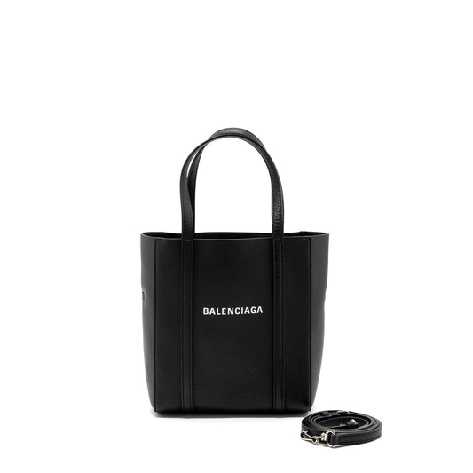 Balenciaga Everyday Tote Purse Calfskin Black