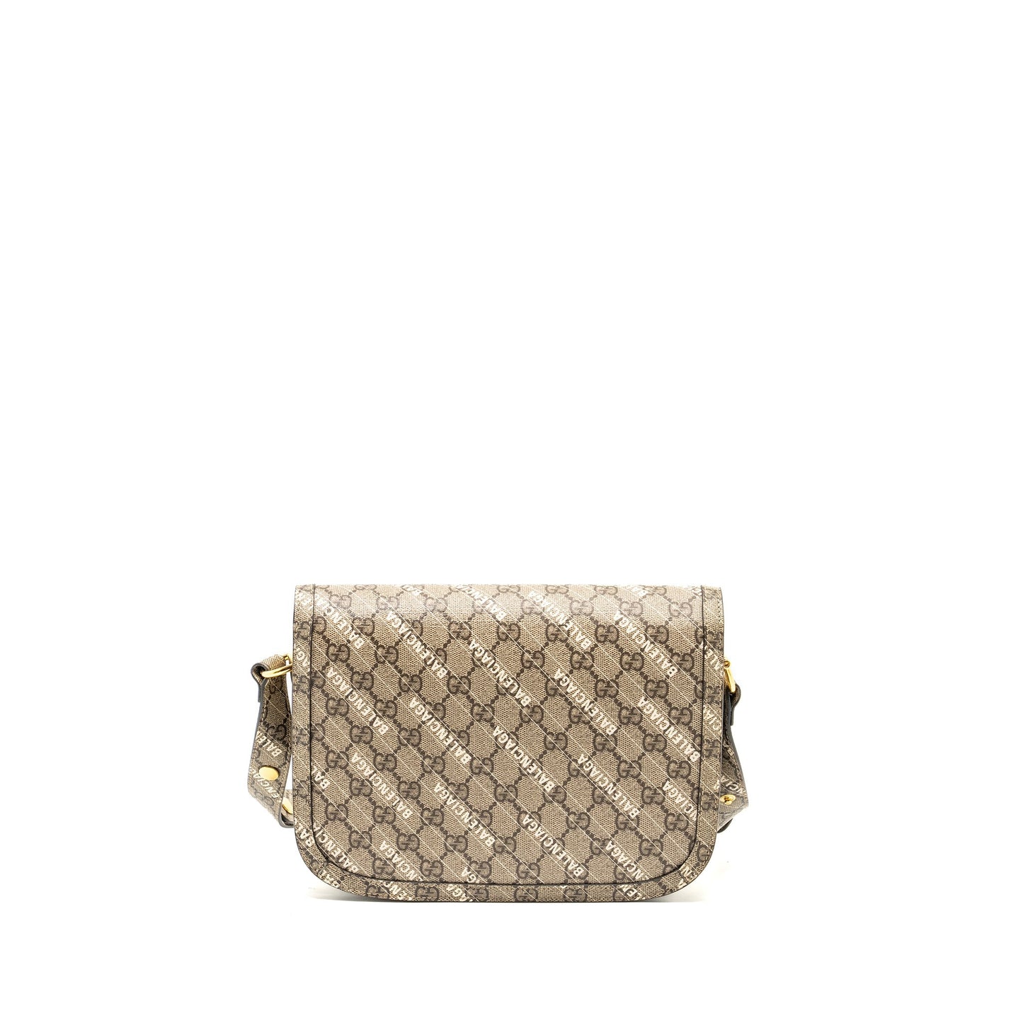 Gucci x Balenciaga Horsebit 1955 Purse Supreme/Balenciaga Print Canvas