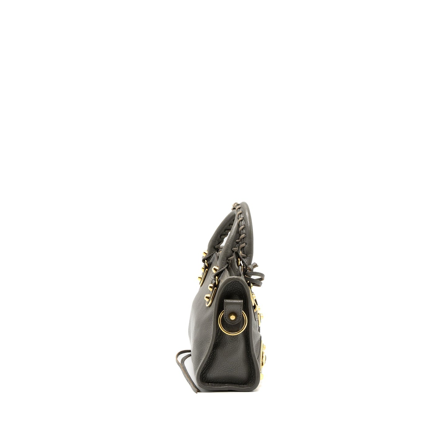 Balenciaga Mini City Purse Grey
