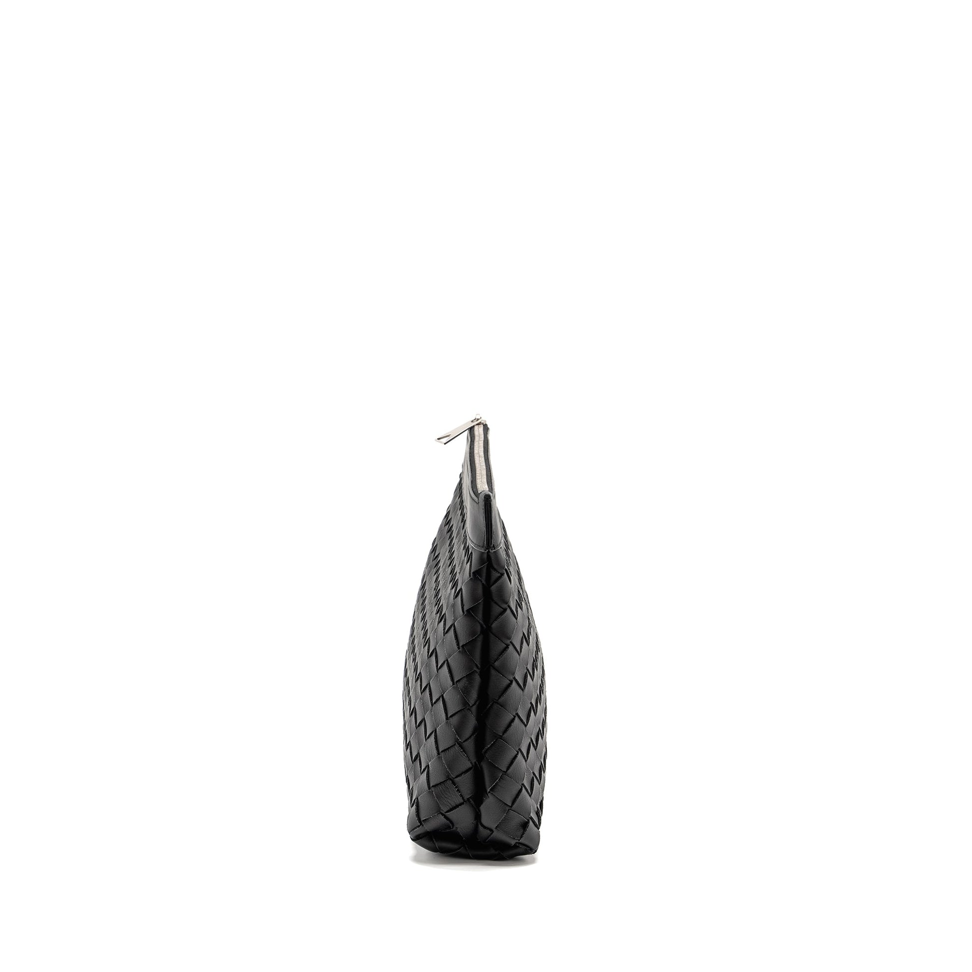 Bottega Veneta Intrecciato Pouch Calfskin Black