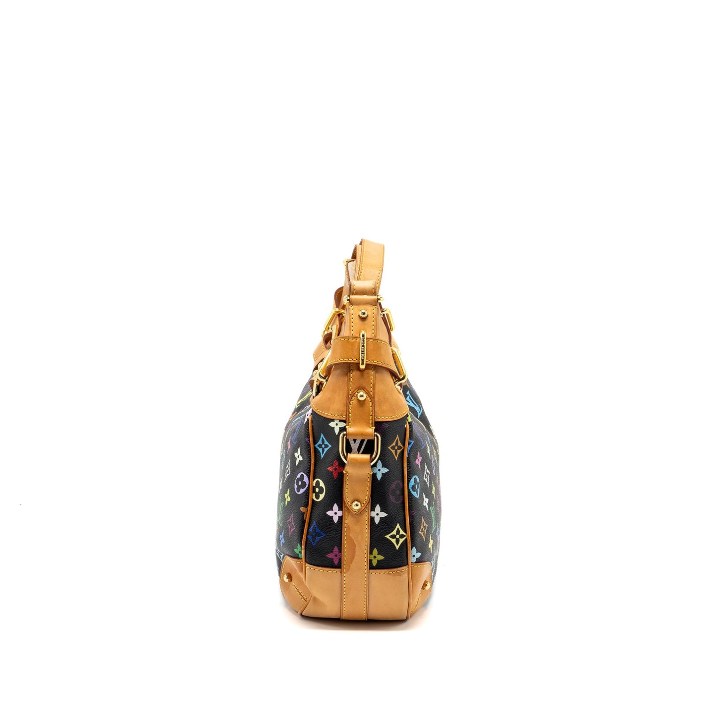 Louis Vuitton Greta bag monogram multicolor black GHW