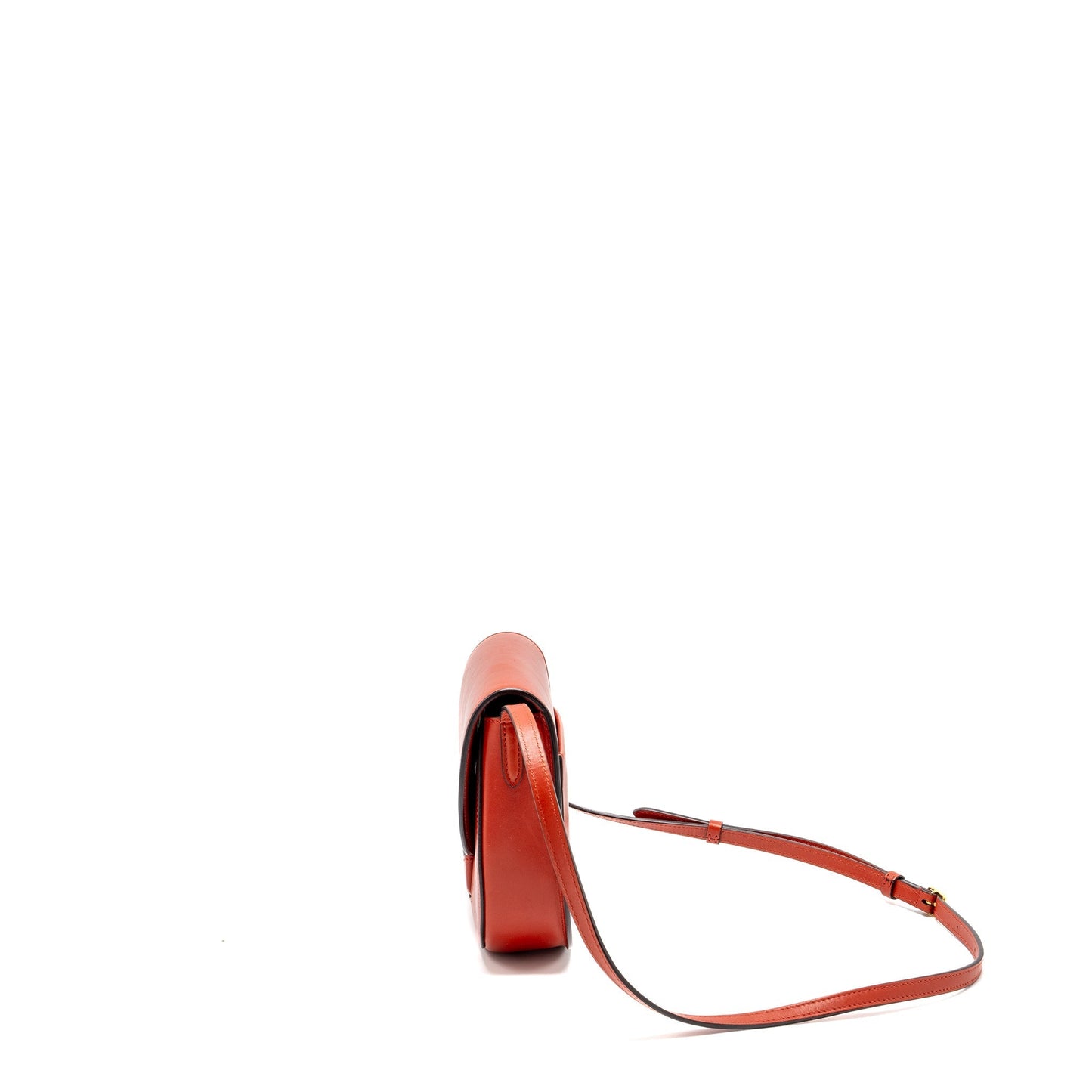 Luxury CELINE Troutteur bag leather red