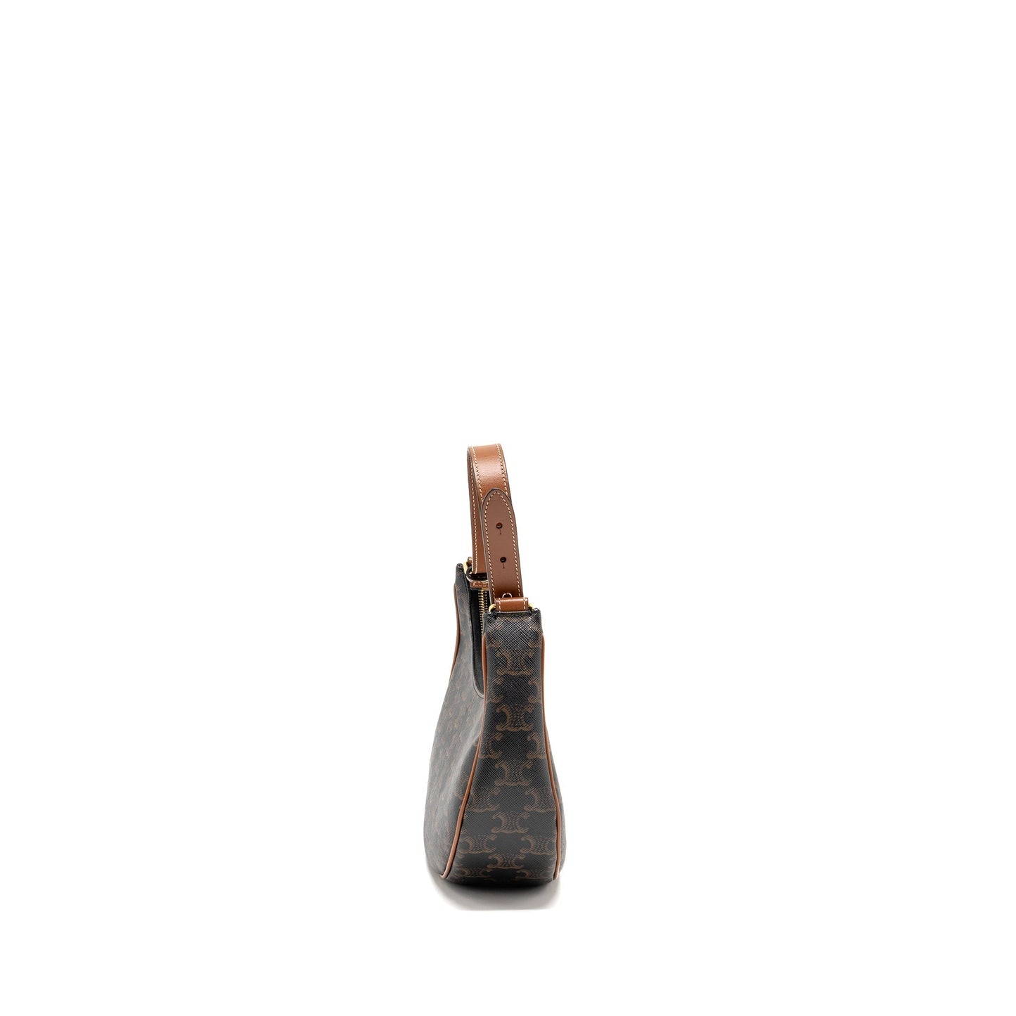 Luxury CELINE Ava Bag Triomphe Canvas Tan GHW