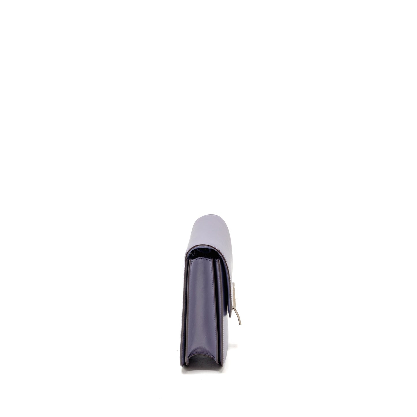 Luxury CELINE Medium Classic Box Bag Calfskin Purple SHW
