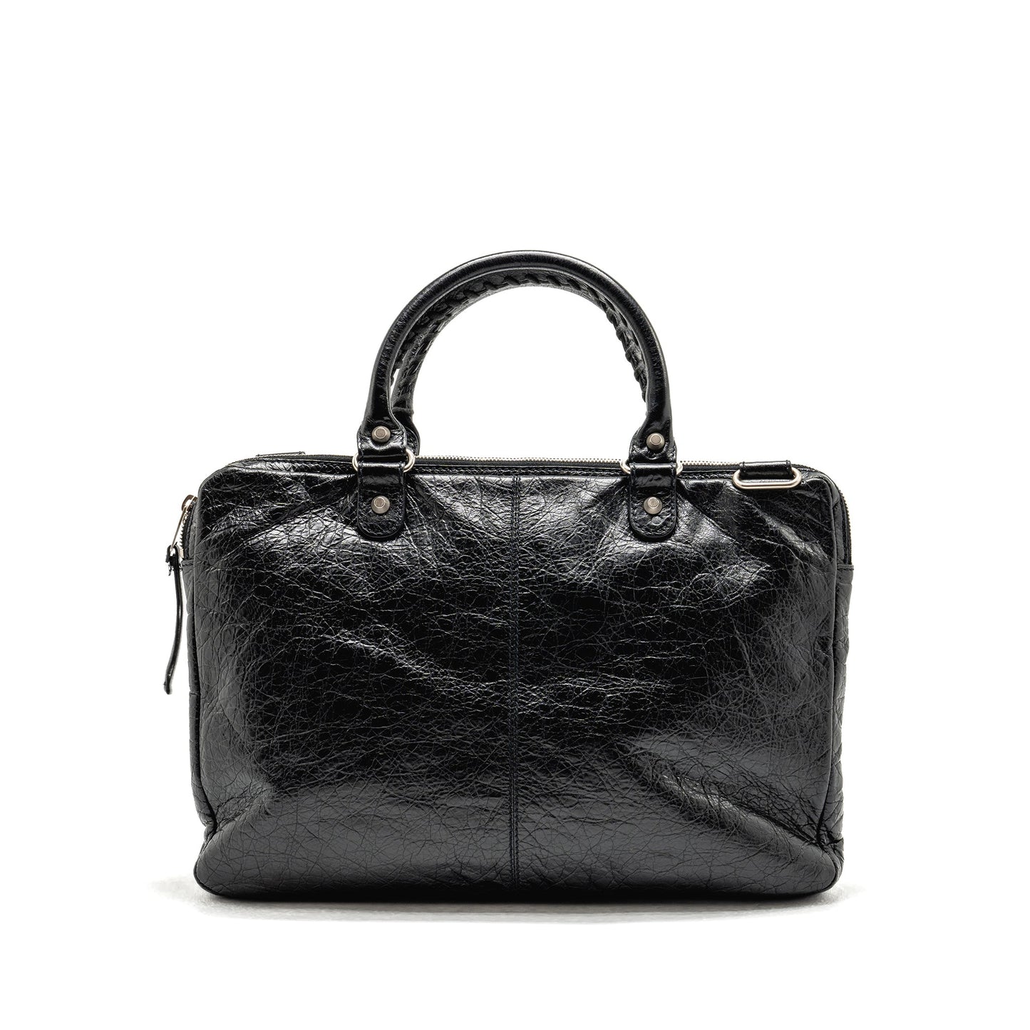 Balenciaga Briefcase Leather Black
