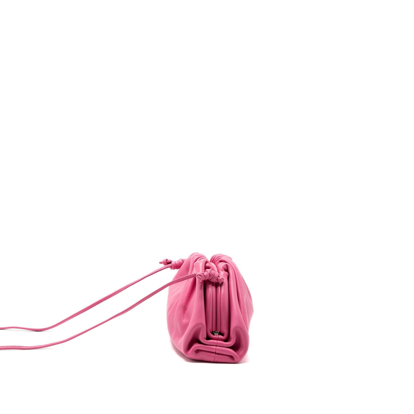 Bottega Veneta Mini Pouch Calfskin Pink