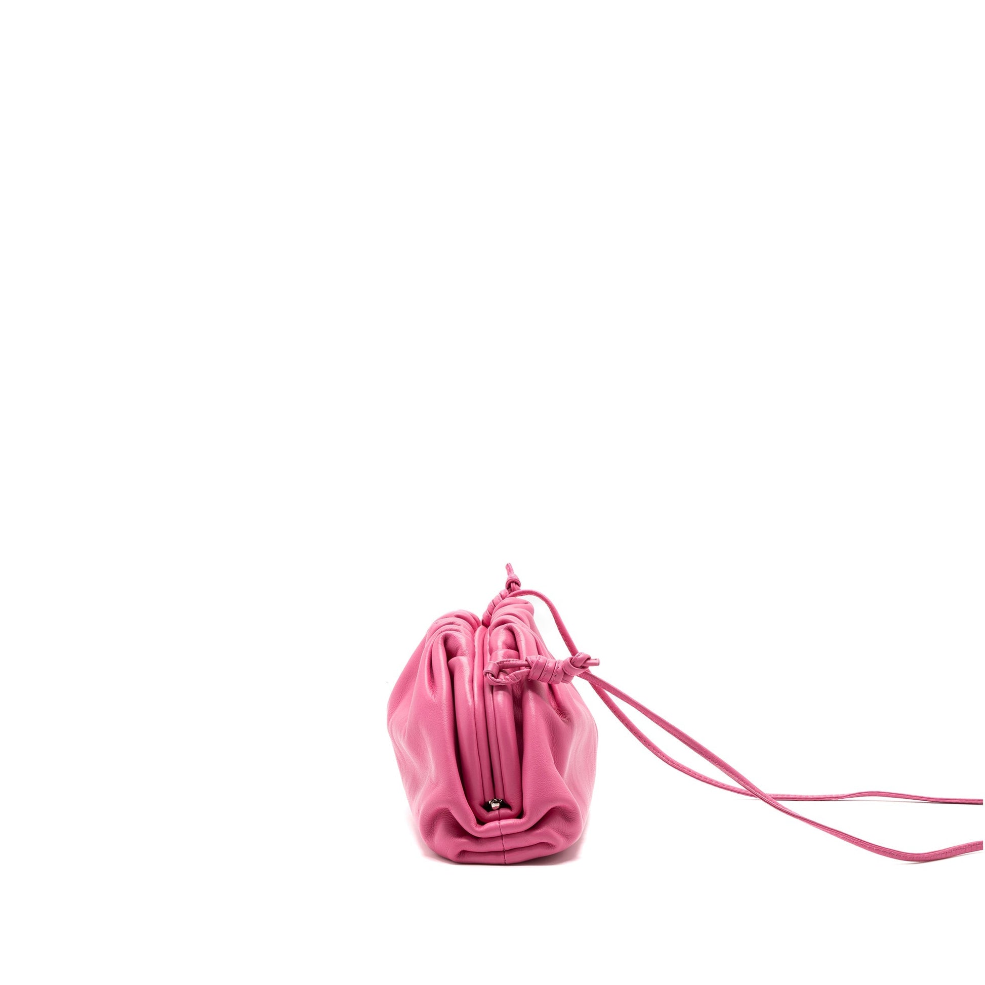 Bottega Veneta Mini Pouch Calfskin Pink