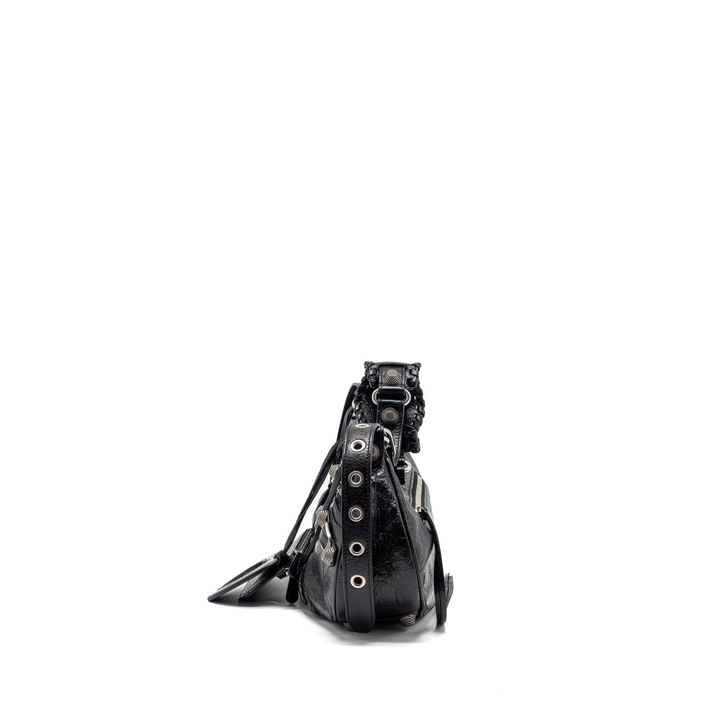 Balenciaga Le Cargole Small Mini Purse Lambskin Black
