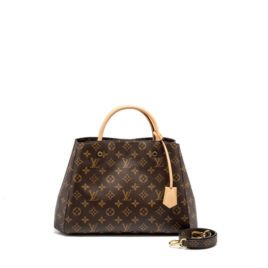 LOUIS VUITTON MONTAIGNE MM MONOGRAM CANVAS GHW