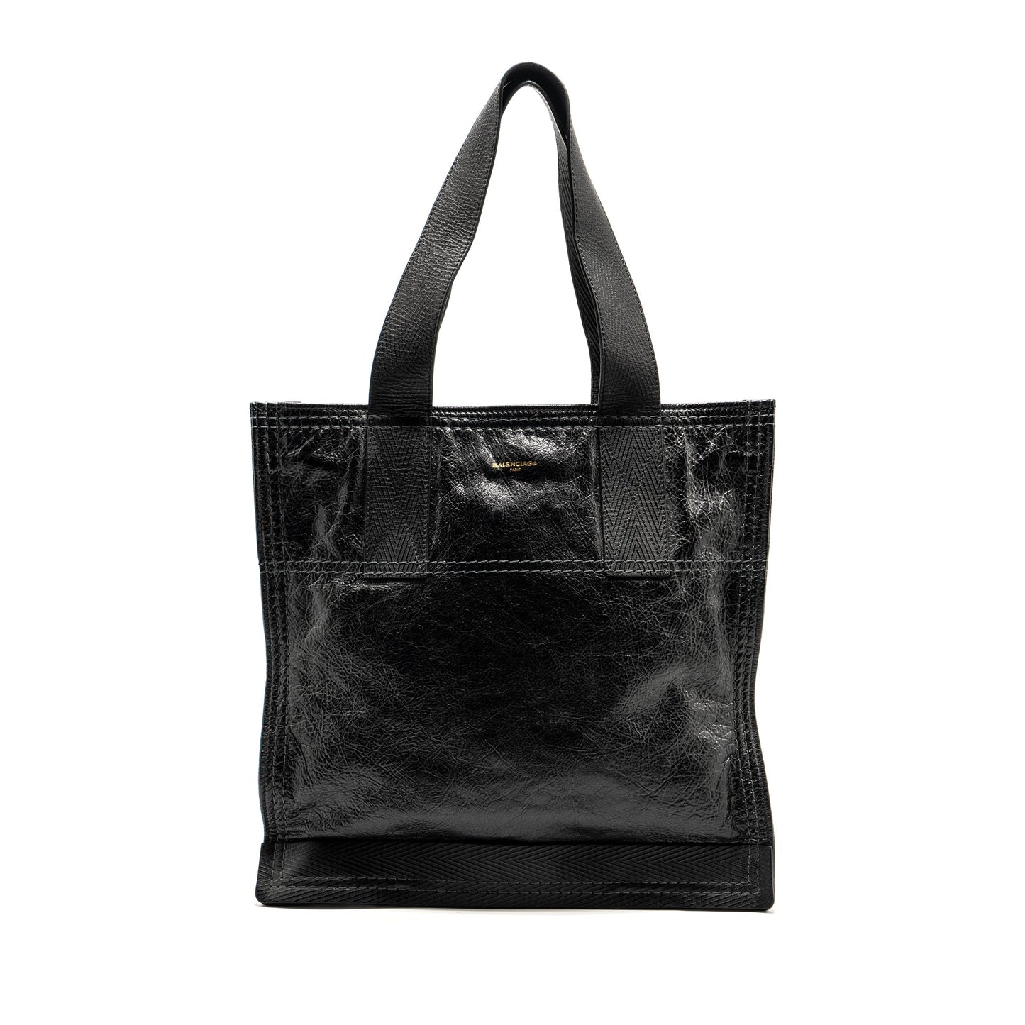 Balenciaga zip large tote Purse black