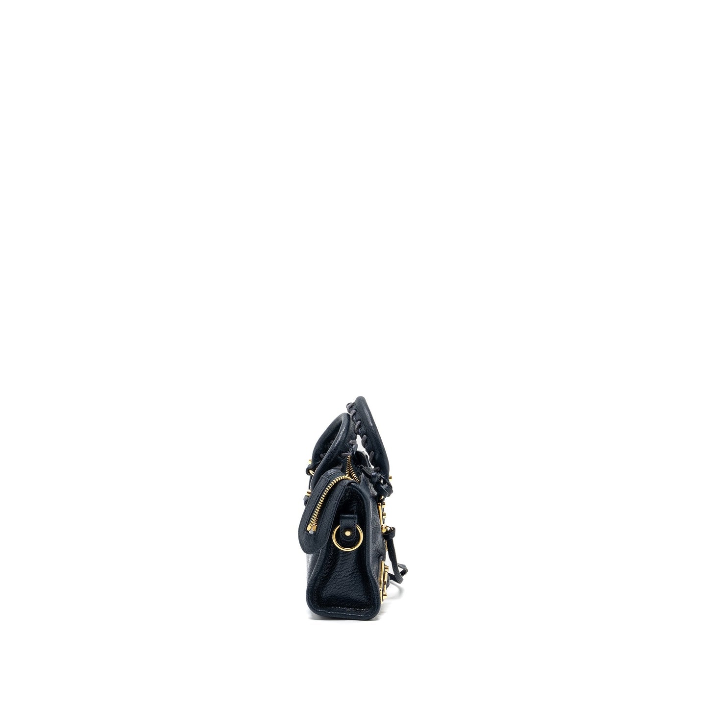 Balenciaga Nano City Purse Navy