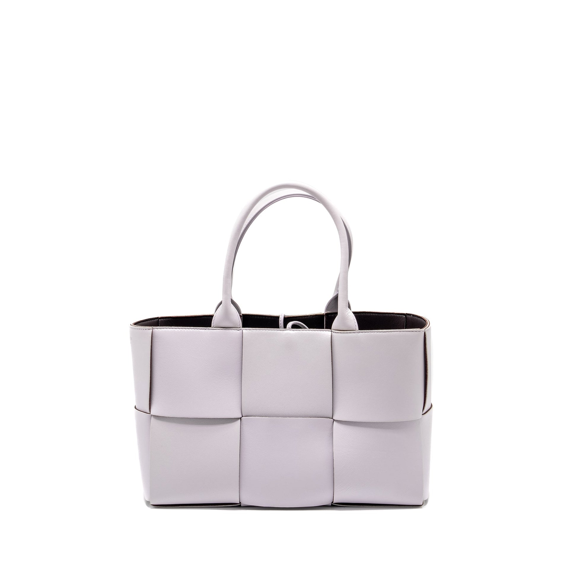 Bottega Veneta Small Arco Tote Purse Leather Light Purple