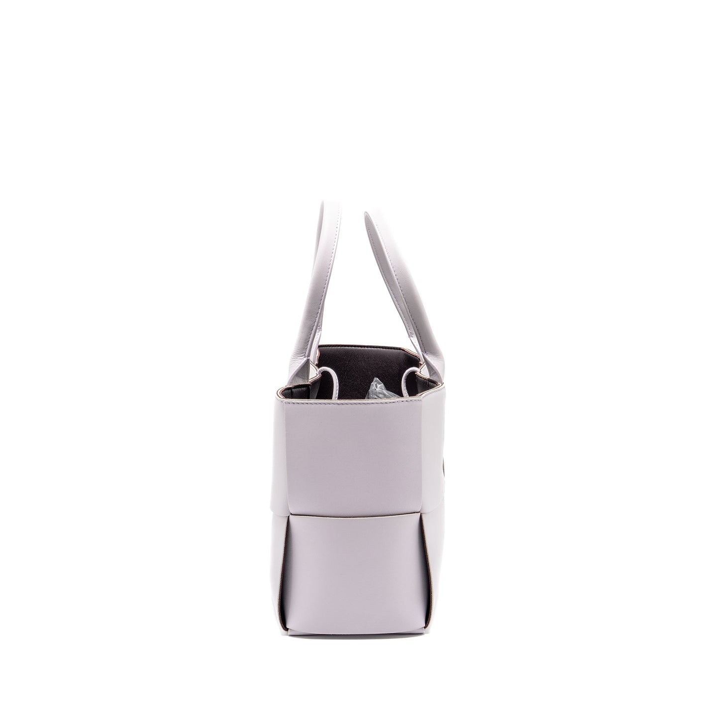 Bottega Veneta Small Arco Tote Purse Leather Light Purple