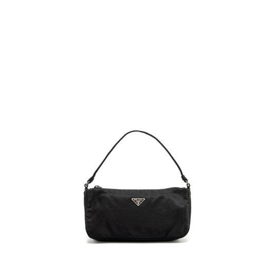 Prada  Tessuto Pochette Nylon Black SHW