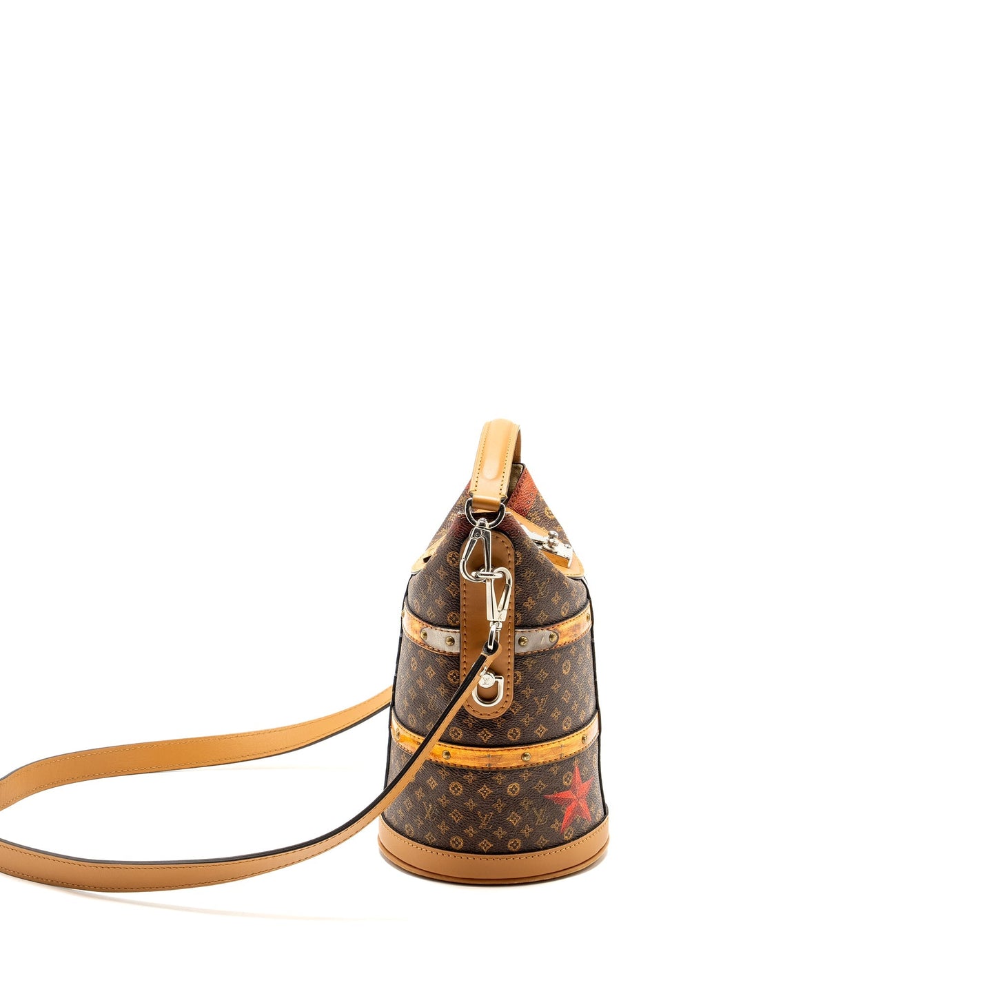 LOUIS VUITTON Duffle Bag Limited Edition Monogram Canvas Multicolour SHW