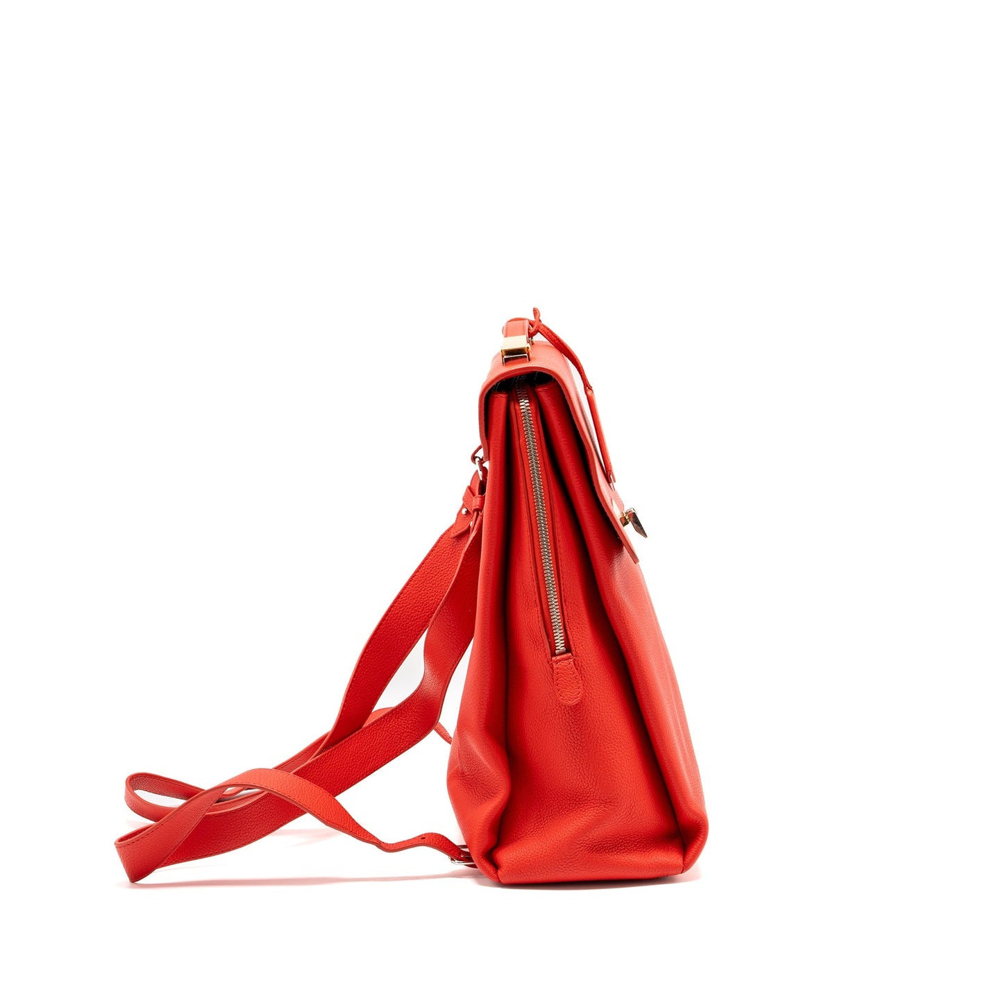 Balenciaga backpack calfskin red