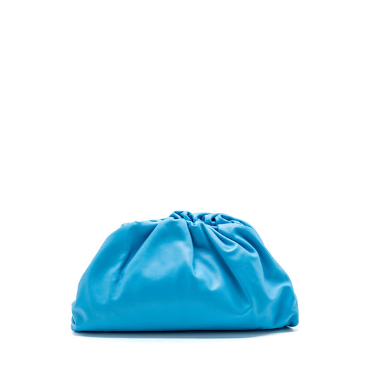 Bottega Veneta The Pouch Calfskin Blue