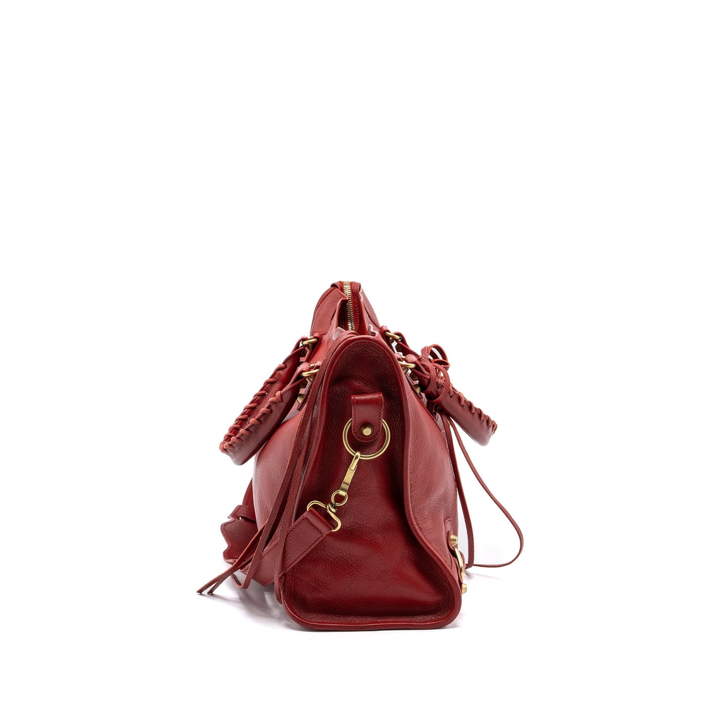 Balenciaga city Purse leather red