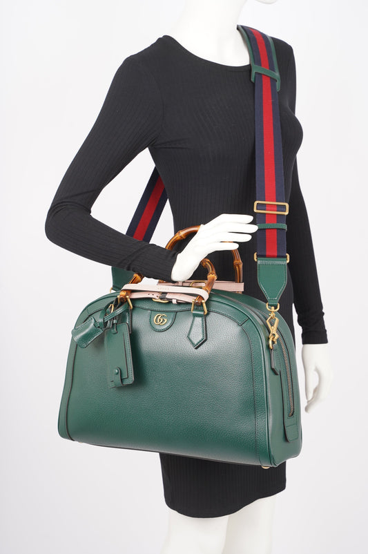 Gucci Lou Monogram Leather Crossbody