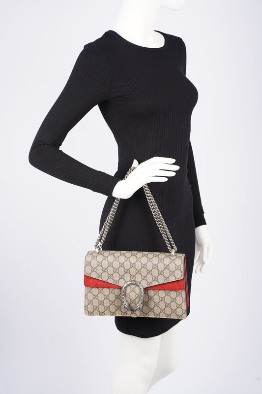 Gucci Monogram Chain Canvas Crossbody