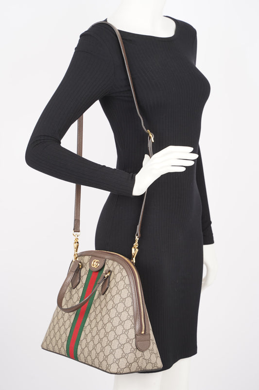 Gucci Lou Monogram Canvas Crossbody