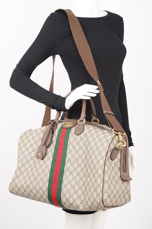 Gucci Lou Monogram Canvas Crossbody