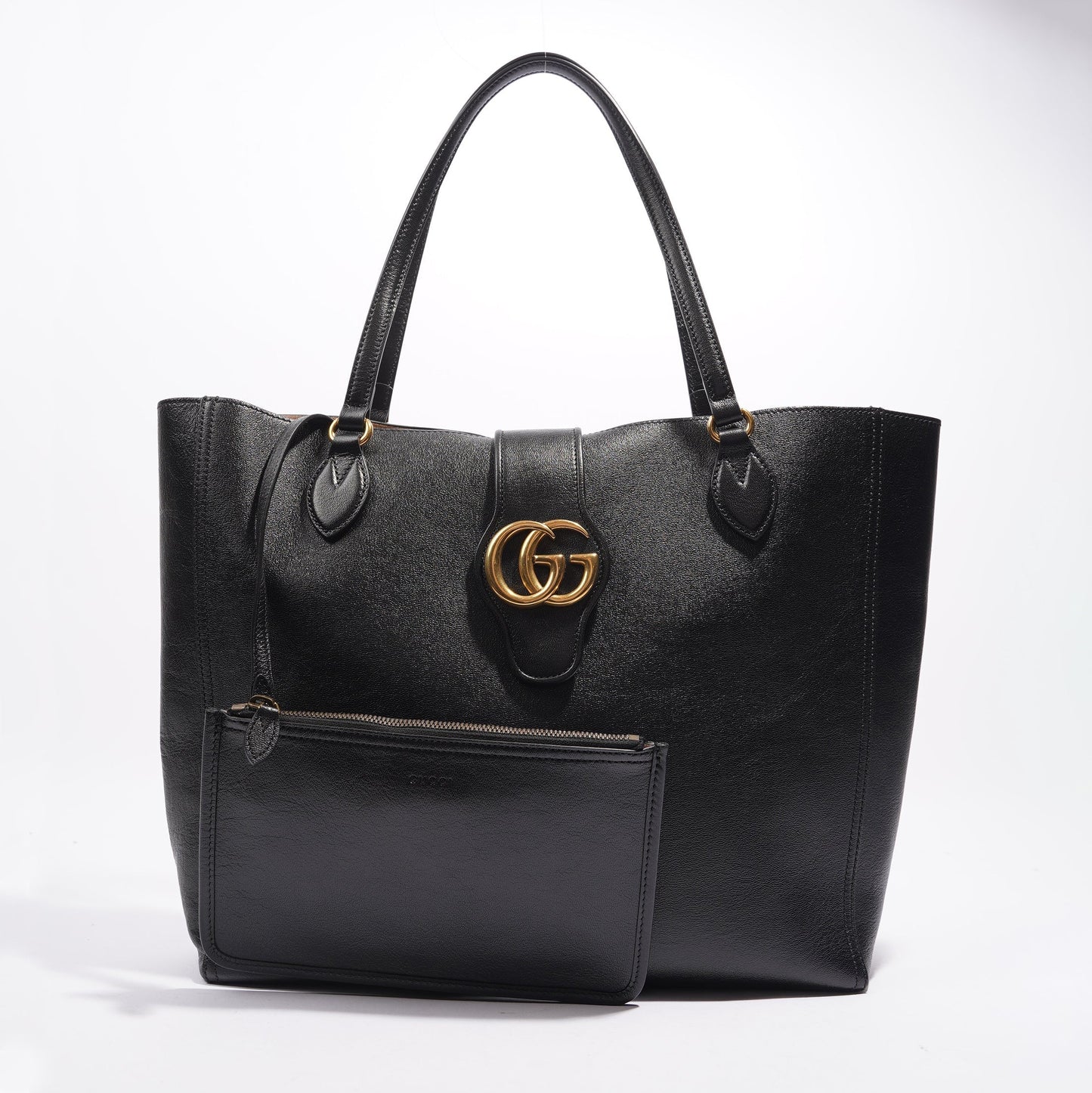 Gucci Lou Monogram Leather Tote