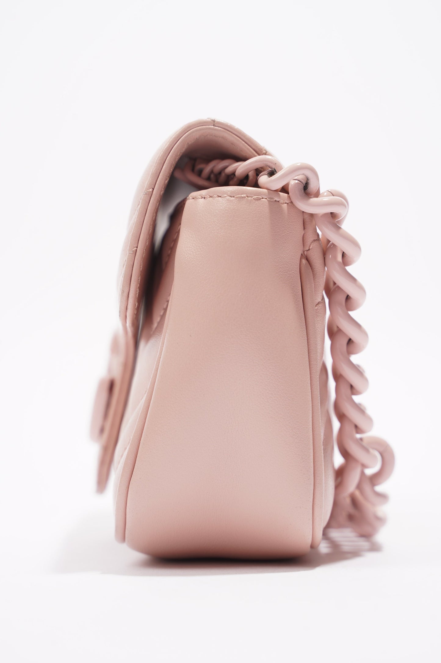 Gucci Lou Monogram Chain Leather Crossbody