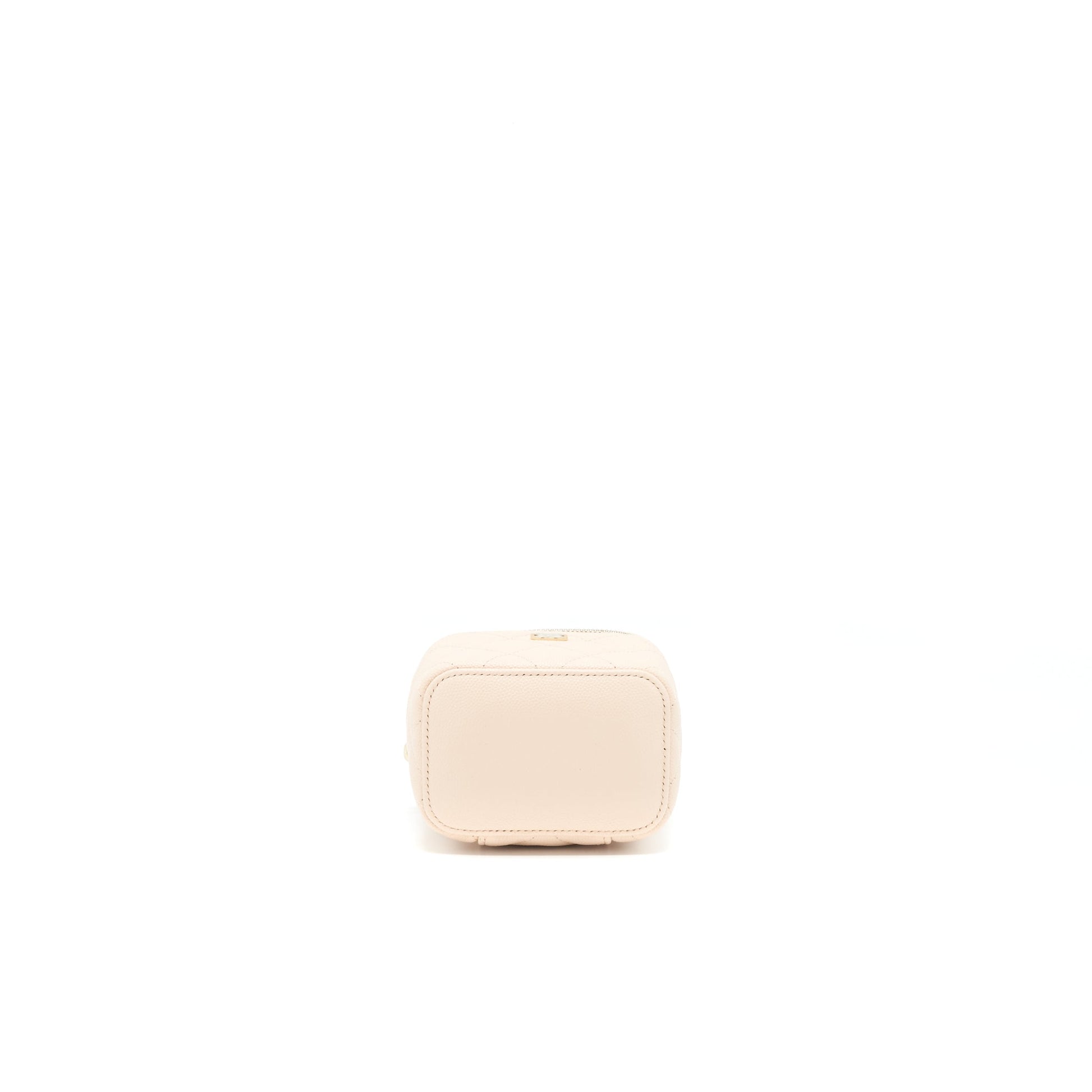 Chanel Mini Vanity Light Beige Caviar