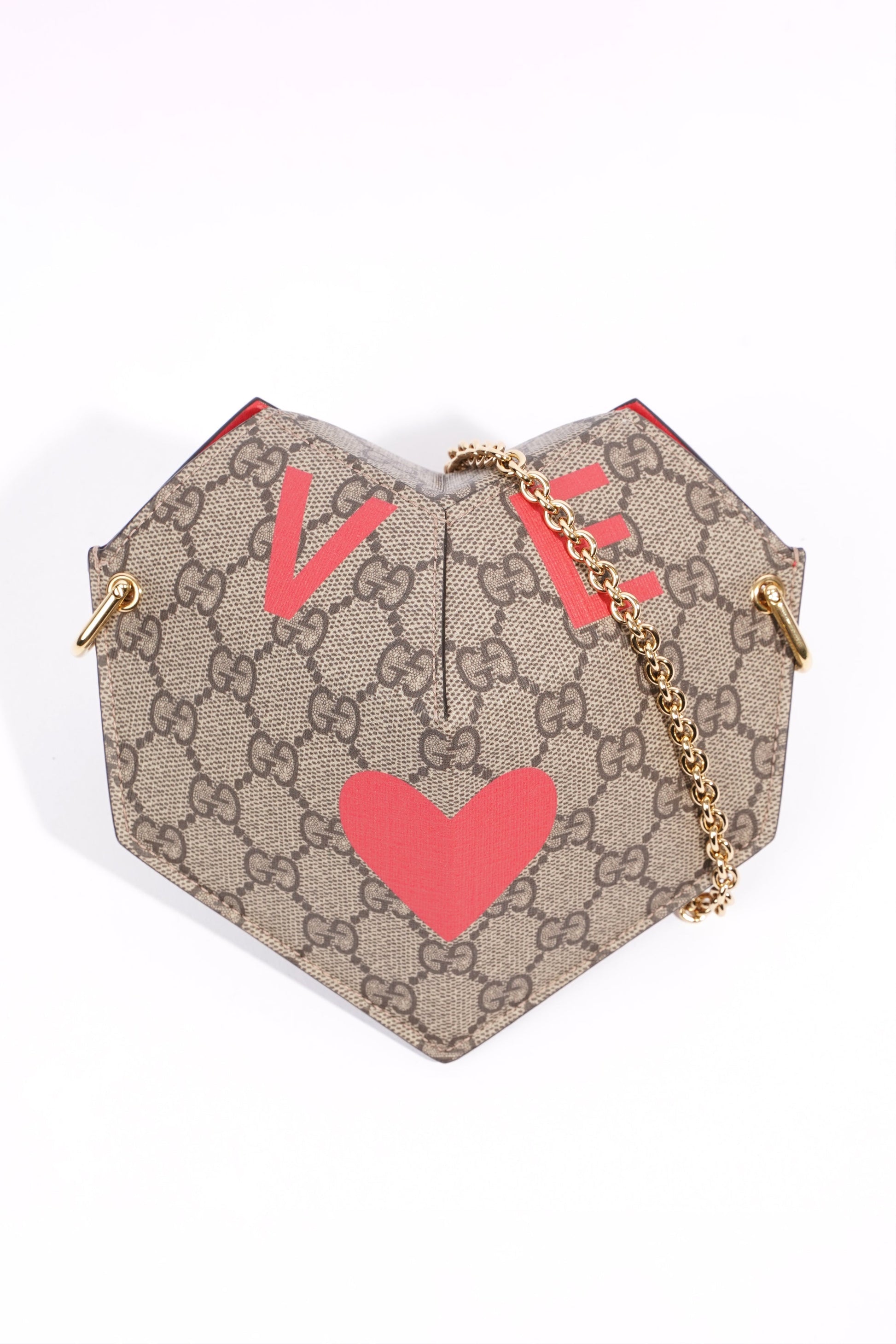 Gucci Lou Monogram Chain Mini Crossbody