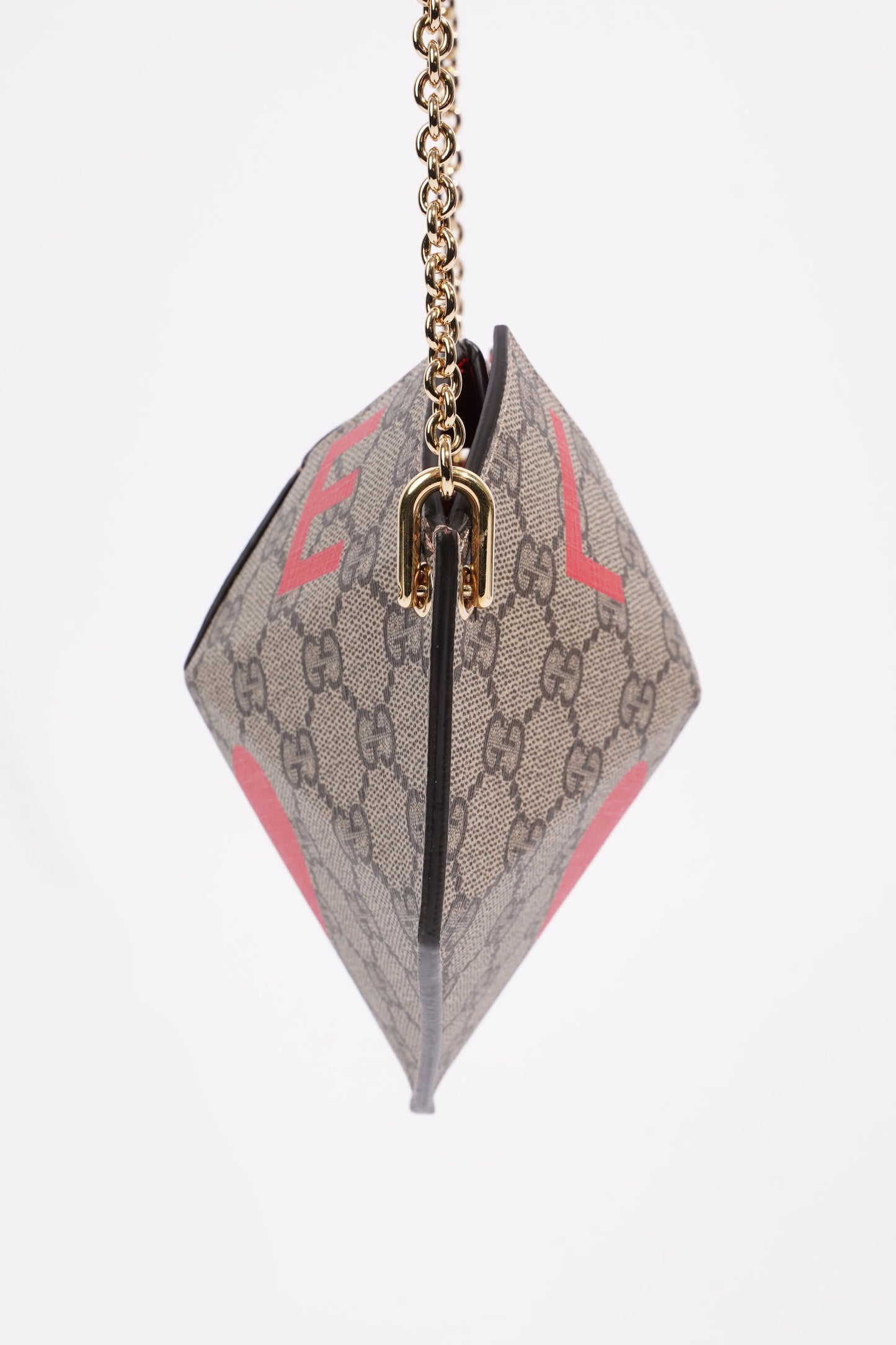 Gucci Lou Monogram Chain Mini Crossbody